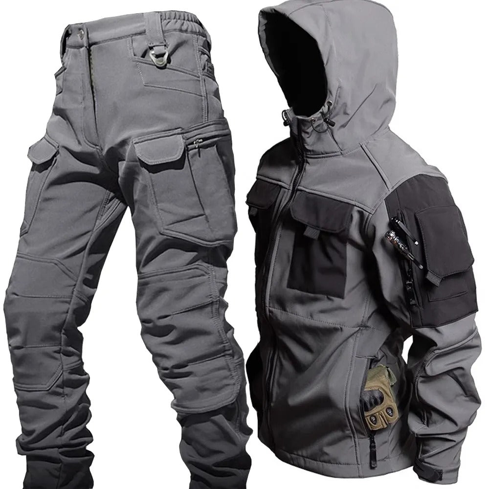 Męski komplet outdoorowy – wersja czarna