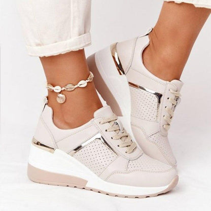 Damskie sneakersy ortopedyczne – oddychający materiał