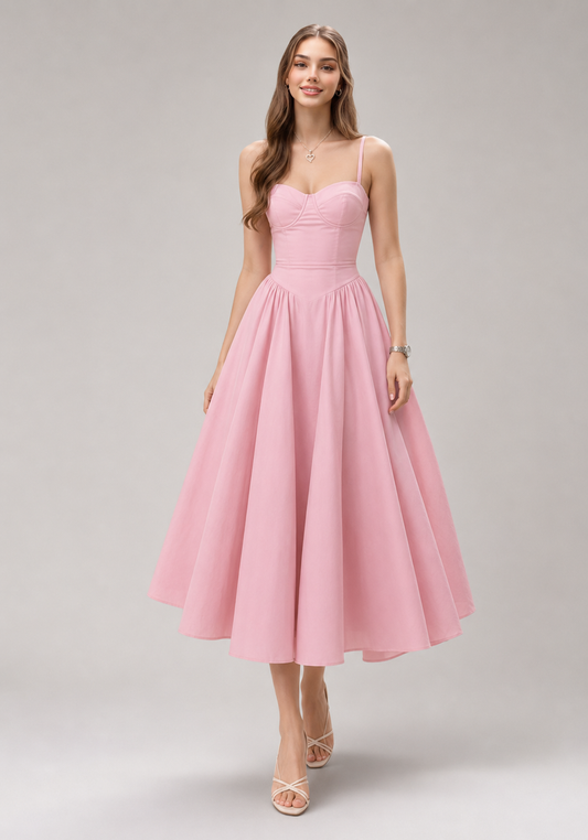Kalina- Elegancki francuski top w stylu retro z wiązaniem na szyi