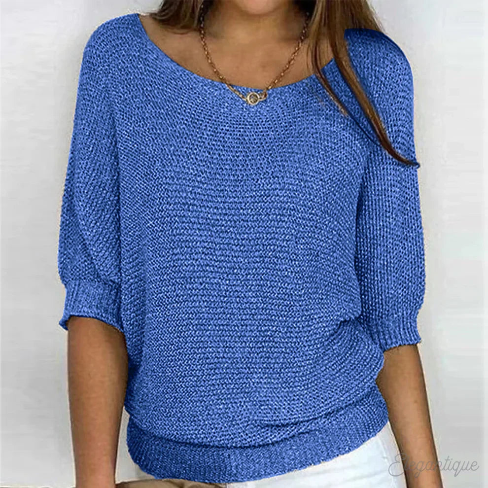 Sweter damski – wersja czerwona