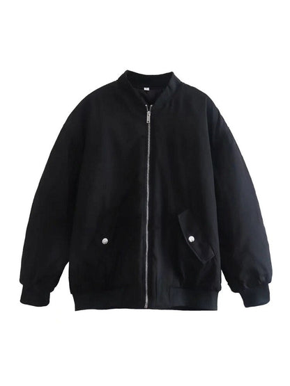 Kurtka bomber – wersja fioletowa
